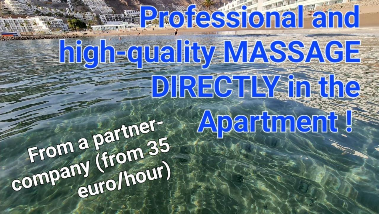 Deluxe Seaview-Sunsets !Transfe-R Inc! Pool,2Aircond,2Tv65",600Mb Dishwasher,,2 Beaches,Anfi-View Daire Patalavaca Dış mekan fotoğraf